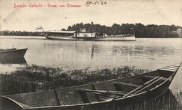 * T2/T3 Chiemsee, Salon Steamship Luitpold On The Chiem Lake, Boat (EK) - Zonder Classificatie