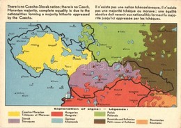 ** T2/T3 Nincs Csehszlovák Nemzet, Nincs Csehszlovák Többség, Teljes Egyenjogúság Illeti A Csehek által Eddig Elnyomott  - Non Classés