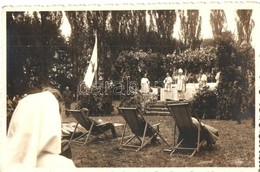 ** T2 Nagymise Egy Osztrák-magyar Vöröskeresztes Kórház Udvarán / WWI Austro-Hungarian K.u.K. Red Cross Hospital Courtya - Unclassified