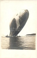 * T2 1915 Das In Der Nacht Vom 5. Auf 6. August Bei Pola Herabgeholte Italienische Luftschiff Citta Di Jesi / A Pola Fel - Sin Clasificación