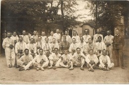 ** T2/T3 Osztrák-magyar Katonai Egység Gázálarcokkal Fehér Egyenruhában / WWI Austro-Hungarian K.u.K. Military Soldiers  - Non Classés