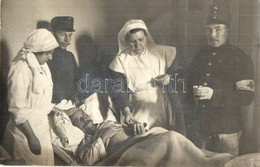 ** T2 Beteg Katona Ellátása A Tábori Kórházban, ápolók és Szanitécek / WWI Austro-Hungarian K.u.K. Military Field Hospit - Sin Clasificación