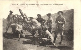 ** T2 Gare A L'Oiseau Malfaisant. Nos Guetteurs Sont A Leur Poste  / WWI French Artillery - Non Classés