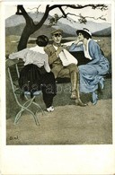 ** T2 Kriegspostkarten Von B. Wennerberg Nr. 3. Daheim / German WWI Propaganda S: Wennerberg - Non Classés