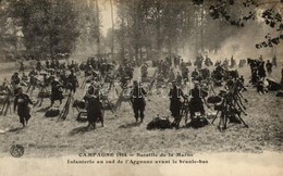 * T2 1914 Battle Of Marne, French Infantry - Non Classés