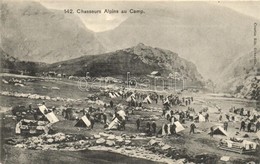 ** T1/T2 Chasseurs Alpins Au Camp / French Elite Mountain Infantry Camp - Non Classés