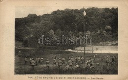 * T2/T3 WWI French Military, Sports Day Of The 5th Cuirassiers, Jumps - Non Classés