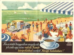 * T3 Franck Kávépótlóval ízesített Kneipp Malátakávé Reklám. Franck Henrik Fiai Rt. Hangszórós Reklámautója, Klösz Color - Non Classificati