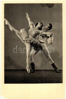 ** 13 Db Modern Motívumlap Balett-táncosokról. Képzőművészeti Alap / 13 Modern Motive Cards Of Hungarian Ballet Dancers - Non Classificati