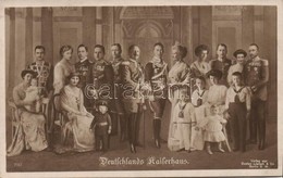 * T3 Wilhelm II, Augusta Victoria Of Schleswig-Holstein, Wilhelm, German Crown Prince, Prince Eitel Friedrich, Prince Ad - Non Classificati