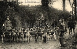 ** T1 Chasse A Courre A La Foret De Cerisy, La Meute / Hunters, Dogs - Non Classés