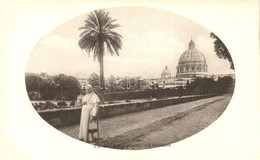 ** T1 S. S. Pio X Nel Giardini Del Vaticano / Pope Pius X, Giardino Vaticano - Non Classés