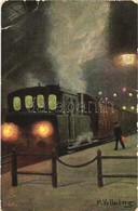 T2/T3 Eisenbahn Bei Nacht Serie, Raphael Tuck & Sons, Oliette, No. 216. B. S: Max Vollmberg - Non Classificati