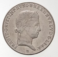 1848B 10kr Ag 'V. Ferdinánd' T:1,1- - Non Classés