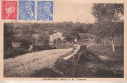 Châtonnay - Le Tènement - Le Bâtimment Est "Le Moulin De La Niverdière" (carte Très Rare) - Châtonnay