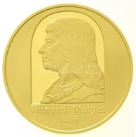 2008. 50.000Ft Au 'Hunyadi Mátyás' Tanúsítvánnyal, Dísztokban (10g/0.986) T:PP Hungary 2008. 50.000 Forint Au 'Matthias  - Sin Clasificación