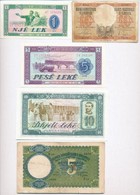 Albánia 1940-1976. 6db-os Bankjegy Tétel, Mind Klf. T:I,III
Albania 1940-1976. 6pcs Of Banknotes Lot, All Diff. C:UNC,F - Zonder Classificatie