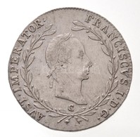 Ausztria 1830C 20kr Ag 'I. Ferenc' T:1-
Austria 1830C 20 Kreuzer Ag ' Franz I' C:AU
Krause KM#2145 - Sin Clasificación