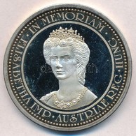 DN 'Erzsébet Császárné / 1837-1898' Fém Emlékérem Dísztokban (50mm) T:1-,2(PP)
ND 'Empress Elisabeth / 1837-1898' Metal  - Non Classés