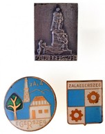 ~1970-1980. 'Zalaegerszeg' 3xklf Jelvény T:2 - Non Classés