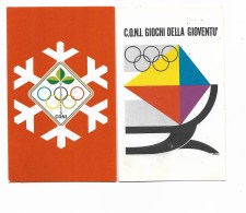 C.O.N.I. GIOCHI DELLA GIOVENTU' - FRANCOBOLLI 1977 - 1980 FP - Olympische Spiele