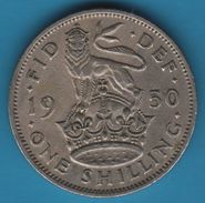 GB 1 Shilling 1950 George VI English Crest - I. 1 Shilling