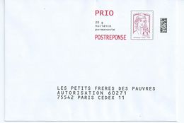 Entiers Postaux : Enveloppe Réponse Type Ciappa -Kavena PRIO Datamatrix Petits Frères Des Pauvres 16P324  ** - Prêts-à-poster: Réponse /Ciappa-Kavena