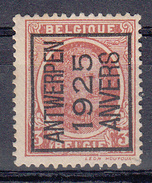 BELGIË - PREO - 1925 - Nr 115 A - ANTWERPEN 1925 ANVERS - (*) - Tipo 1922-31 (Houyoux)