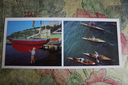 RUSSIA. VLADIVOSTOK . Water Sport  1981  Postcard - Rowing - Aviron