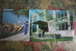 UKRAINE. ZHYTOMIR . Water Sport  1980s  Postcard - Rowing - Aviron