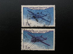 38-38a  Variété De Couleurs - Used Stamps