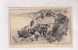 CPA DEVON,CLOVLLY , ROSE COTTAGE (voir Timbre) - Clovelly