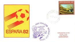 NEW ZEALAND # LETTER  FROM 1982 - Postal Stationery