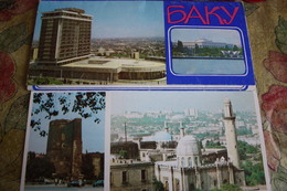 Big Lot - AZERBAIJAN. BAKU. 10 POSTCARDs  - 1970s - Folk Dance - Azerbaïjan