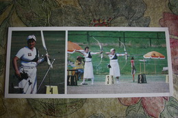 Old Postcard - ARCHERY - USSR OLYMPIC CHAMPION Losaberidze -  1981 ARCH - ARCHER - Archery