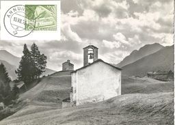 Poschiavo - Chiesette Di Selva  (Stempel Annunziata)               1956 - GR Grisons