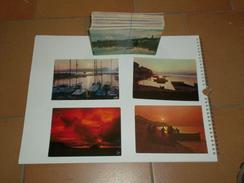 161217 Lot Nu.1 De 100 CPM Coucher De Soleil Avec Bateau (vues Marines) - 100 - 499 Postcards