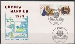 BRD FDC 1979 Nr.1011-1012  Europa Post - Und Fernmeldewesen  ( D 5398 )  Günstige Versandkosten - 1971-1980