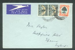 Enveloppe Per Lugpos 3 Dec 1947 - Lettres & Documents
