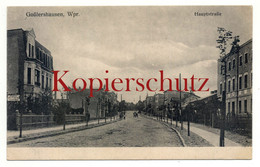 Gosslershausen Um 1910, Hauptstrasse - Westpreussen