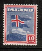 ICELAND   Scott # 228* VF MINT HINGED - Ongebruikt