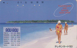 Télécarte Japon / 110-62338 - FEMME Erotique - Woman BIKINI GIRL Japan Phonecard - Erotik FRAU TK - 3369 - Mode