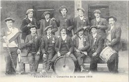 VEZERONCE (38) Groupe De Conscrits De La Classe 1908 Gros Plan - Other & Unclassified