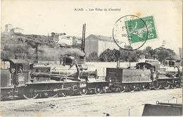 ALES ALAIS (30) Villas De Chantilly Trains Locomotives Gros Plan - Alès