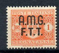 1947/1954 -  TRIESTE  A -  Italia - Catg. Unif. 1 -  NH - (B24012014...) - Postage Due