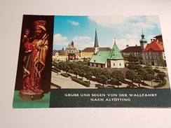 Altötting, Wallfahrt, Kapellplatz, Schwarze Madonna, Gelaufen 1983 - Altoetting