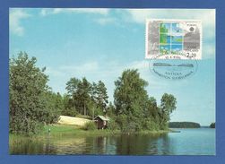 Finnland / Suomi / 1986  Mi.Nr. 986 , EUROPA CEPT - Maximum Card - Saimaan Tulevaisuu 10.4.1986 - Cartoline Maximum