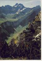 APPENZELL EBENALP BLICK GEGEN MEGLISALP UND ALTMANN GEL. IN WEISSBAD - Weissbad 