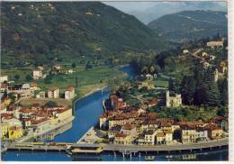 PONTE TRESA AEROFOTO LUFTBILD FLUGAUFNAHME - Tresa