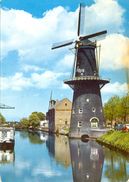 Pays Bas - Moulin Et Canal - Générique - Ecrite, Timbrée - - Schiedam
